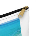 Load image into Gallery viewer, Colorful Mermaid on a Tropical Beach Original Art Accessory Pouch