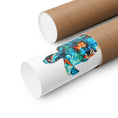 Load image into Gallery viewer, Gorgeous Handmade Tropical Sea Turtle Wall Print