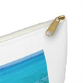 Load image into Gallery viewer, Colorful Mermaid on a Tropical Beach Original Art Accessory Pouch