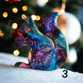 Charger l'image dans la visionneuse de la galerie, Woodlands Squirrel with Acorn Handmade Christmas Ornaments