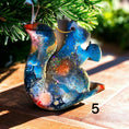 Charger l'image dans la visionneuse de la galerie, Woodlands Squirrel with Acorn Handmade Christmas Ornaments