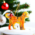 Charger l'image dans la visionneuse de la galerie, Goldendoodle Dog Resin Handmade Christmas Ornaments