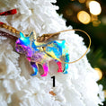 Charger l'image dans la visionneuse de la galerie, French Bulldog Resin and Wood Christmas Ornaments