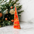 Load image into Gallery viewer, Contemporary Triangle Christmas Trees Multi Colors Large