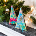 Charger l'image dans la visionneuse de la galerie, Pastel Small Contemporary Triangle Christmas Trees