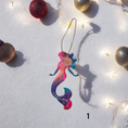 Charger l'image dans la visionneuse de la galerie, Elegant Beach Mermaid Handmade Christmas Ornaments