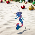 Charger l'image dans la visionneuse de la galerie, Elegant Beach Mermaid Handmade Christmas Ornaments