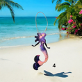 Charger l'image dans la visionneuse de la galerie, Elegant Beach Mermaid Handmade Christmas Ornaments