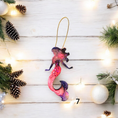 Charger l'image dans la visionneuse de la galerie, Elegant Beach Mermaid Handmade Christmas Ornaments
