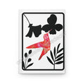Load image into Gallery viewer, Original Art Pink Hummingbird with Black Flowers Hardcover Journal