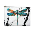 Load image into Gallery viewer, Original Blue Dragonfly Art Accessory Bag 2 Sizes