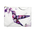 Load image into Gallery viewer, Original Art Print Hummingbird with Flowers Accessory Bag