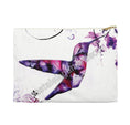 Load image into Gallery viewer, Original Art Print Hummingbird with Flowers Accessory Bag