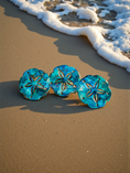 Load image into Gallery viewer, Sand Dollar Trio Wall Beachy Decoration Multiple Color Choices