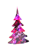 Charger l'image dans la visionneuse de la galerie, Christmas Trees with Branches Holiday Mantelpiece 3 Sizes Purple & Pink