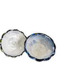 Load image into Gallery viewer, Handpainted Decorative Glass Coastal Style Pumpkin Tabletop Trinket Dish