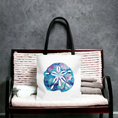 Load image into Gallery viewer, Sand Dollar Original Art Print Tote Bag with Handles (AOP) 3 Sizes