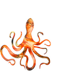 Charger l'image dans la visionneuse de la galerie, Contemporary Colorful Handmade Octopus Wall Decor