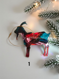 Load image into Gallery viewer, Handmade Barnyard Farm Goat Country Christmas Tree Ornaments