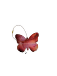 Load image into Gallery viewer, Handmade Butterfly Christmas Tree Resin on Wood Ornaments Multi Colors