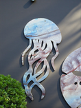 Load image into Gallery viewer, Jellyfish Weatherproof Outdoor Acrylic Wall Art - Coastal Marine Life Collection - UV Protected