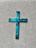 Charger l'image dans la visionneuse de la galerie, Colorful and Classy Contemporary Handmade Wall Christian Crosses