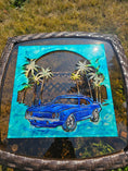 Load image into Gallery viewer, 12" Handmade Wood and Resin Chevy Camaro Wall Art