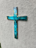 Charger l'image dans la visionneuse de la galerie, Colorful and Classy Contemporary Handmade Wall Christian Crosses