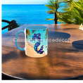 Load image into Gallery viewer, Personalized 11 Oz Mermaid Beach Coffee Mug - Customizable Ceramic Cup with Color Choices