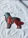 Charger l'image dans la visionneuse de la galerie, Handmade Personalizable Border Collie Dog Christmas Ornament
