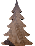 Charger l'image dans la visionneuse de la galerie, Deep Emerald Green & Copper Resin Wood Christmas Trees | 3D Tabletop Holiday Centerpiece | Emerald Copper and Geode Mantel Decor
