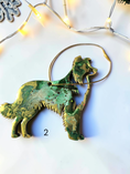 Charger l'image dans la visionneuse de la galerie, Handmade Personalizable Border Collie Dog Christmas Ornament

