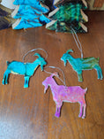 Load image into Gallery viewer, Handmade Barnyard Farm Goat Country Christmas Tree Ornaments
