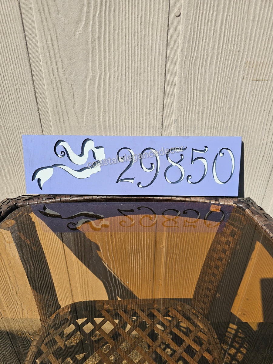 Mermaid Address or Name Plaque