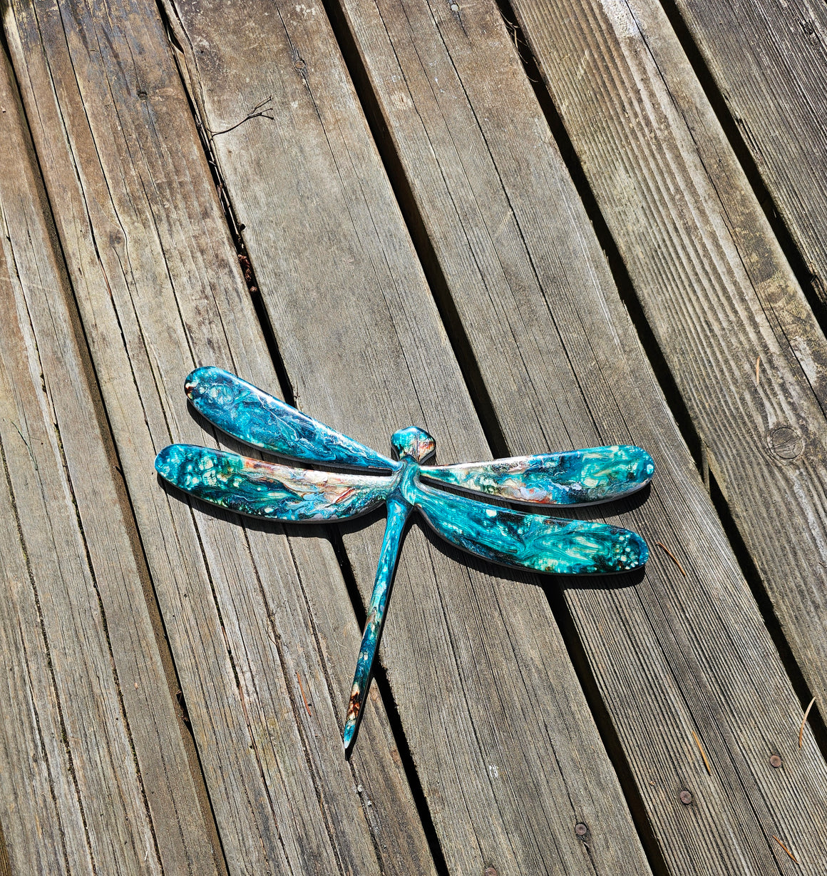 Small Dragonfly Handmade Resin Wall Decoration Multiple Colors