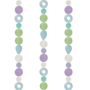 Patio Porch or Doorway Capiz Shell Strands Wisteria 72 Inches