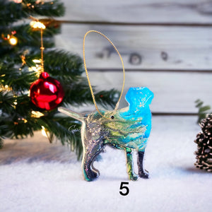 Handmade Labrador Retreiever Dog Christmas Ornaments