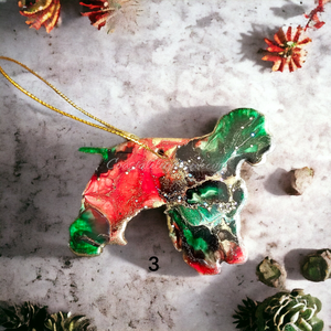Cocker Spaniel Dog Christmas Ornaments