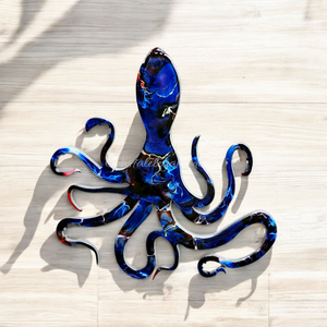 Contemporary Colorful Handmade Octopus Wall Decor