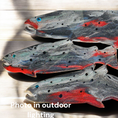 Charger l'image dans la visionneuse de la galerie, School of Salmon Fish Handmade Resin Wall Wilderness Cabin Decoration Multiple Choices
