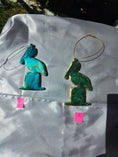 Load image into Gallery viewer, Handmade Coastal Pelican Bird Christmas Ornaments
