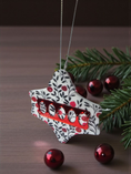Load image into Gallery viewer, Nostalgic Retro Style Cranberry and Branches Christmas Ornaments 3 Styles

