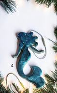 Charger l'image dans la visionneuse de la galerie, Elegant Beach Mermaid Handmade Christmas Ornaments
