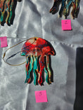 Charger l'image dans la visionneuse de la galerie, Beachy Jellyfish Handmade Christmas Tree Ornaments Resin and Wood
