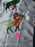Charger l'image dans la visionneuse de la galerie, Nature Themed Standing Elk Wood and Resin Ornaments
