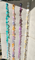 Load image into Gallery viewer, Dreamy Lavender Sienna Ombré Capiz Shell Strands | 72" Handmade Bali Wind Chimes
