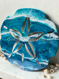 Load image into Gallery viewer, Sand Dollar Wall Decoration 19 Inch Handmade

