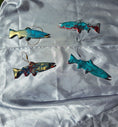 Charger l'image dans la visionneuse de la galerie, NW Salmon Fish Christmas Resin and Wood Ornament
