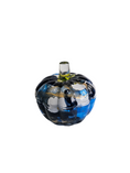 Load image into Gallery viewer, Handpainted Decorative Glass Coastal Style Pumpkin Tabletop Trinket Dish
