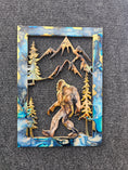 Load image into Gallery viewer, Bigfoot Northwest Sasquatch Resin and Wood Wall Decor
